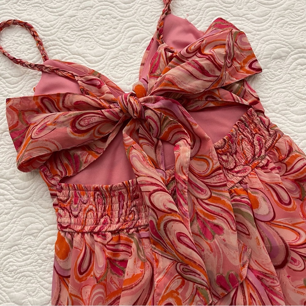 Jessica Simpson Women’s Halter Tiered Maxi Dress Size S - Picture 8 of 13